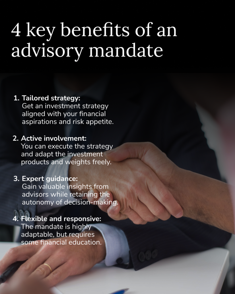 key benefits of an advisory mandate